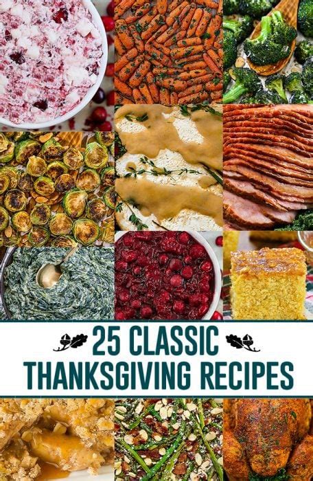 25 Classic Thanksgiving Recipes Swanky Recipes