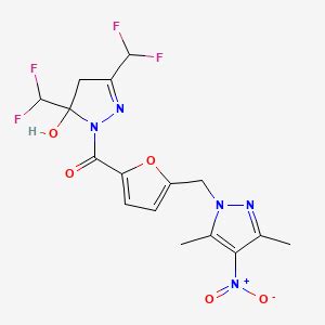 Bis Difluoromethyl Nitro Dimethyl H Pyrazol Yl