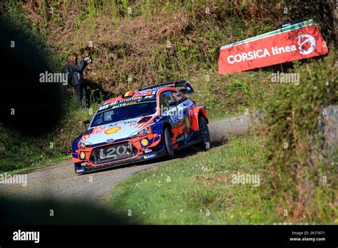 2019 Tour De Corse WRC Shakedown Stage In Sorbo Ocagnano Neuville