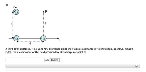 Solved Two Point Charges Q1−32μc And Q262μc Are Fixed