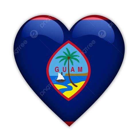 Guam Flag Love Symbol Guam Flag Guam Flag Love Guam Png Transparent