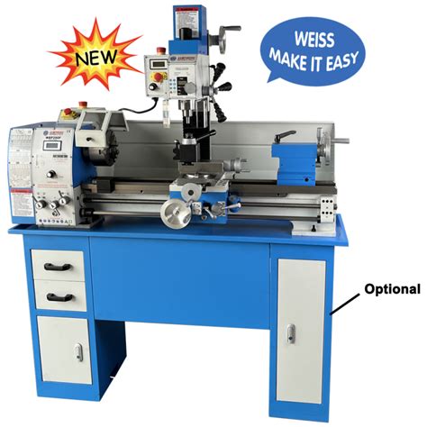 Weiss Wbp F X Variable Speed Combo Lathe Mill