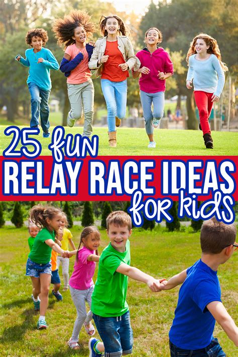 25 Fun Ideas for Kids Relay Races