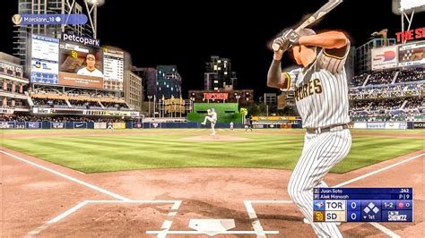 MLB The Show 22 Online Gameplay Padres Vs Blue Jays YouTube