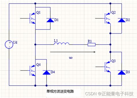 DC AC单相方波全桥逆变电路设计原理及实验仿真 全桥逆变电路设计实验报告 CSDN博客