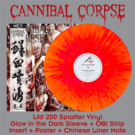 CANNIBAL CORPSE The Bleeding limitált bakelit Metal hu Lemezbolt