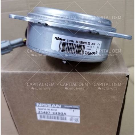 21487 1HSOA NISSAN ALMERA NV200 RADIOTAR FAN MOTOR NIDEC Shopee Malaysia