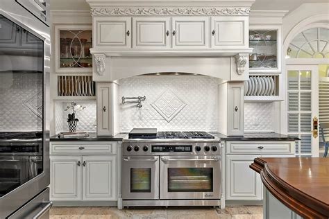 White Kitchen Backsplash Ideas DECOOMO