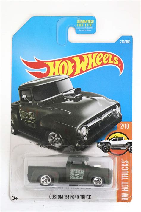 Hot Wheels Custom '56 Ford Truck 227/250, Black | ubicaciondepersonas ...