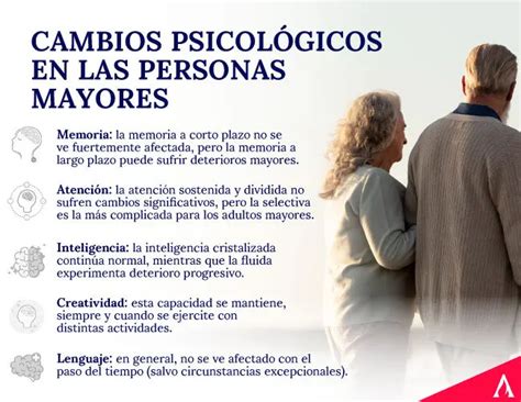 Psicología Del Adulto Mayor Cambios Psicológicos Y Bienestar Colegio