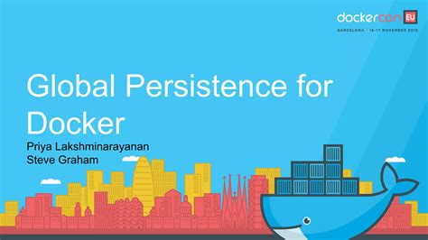 Global Persistence For Docker Ppt