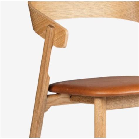Nude Dining Chair Natural Leather By Made By Choice For Sale At 1stDibs
