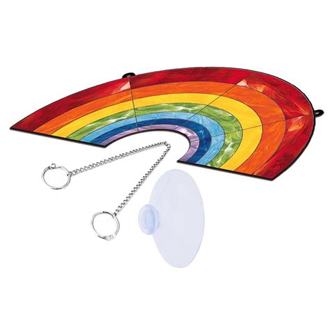 1 Set Of Rainbow Suncatcher Pendant Hanging Acrylic Stained Rainbow Pendant Wall Hanging Pendant