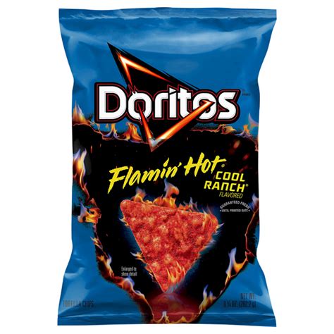 Save On Doritos Flamin Hot Cool Ranch Flavored Tortilla Chips Order Online Delivery Giant