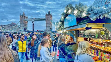 London Tower Bridge Christmas Market Tour From Borough Market London