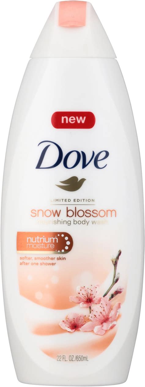 Dove Nourishing Body Wash Limited Edition Snow Blossom Net Wt 22 Fl Oz 650