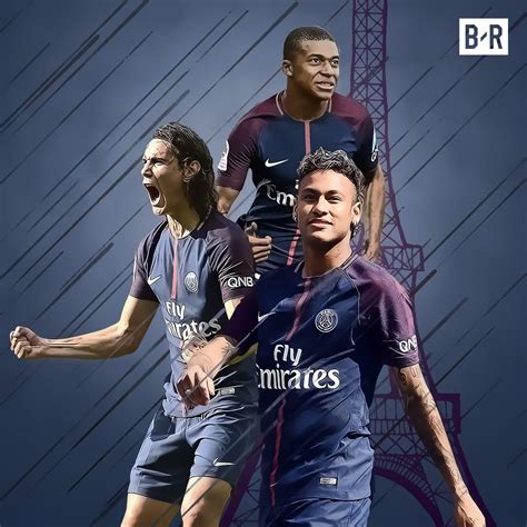 Neymar Kylian Mbappe Edinson Cavani All Three Of Psg Stars Scored In