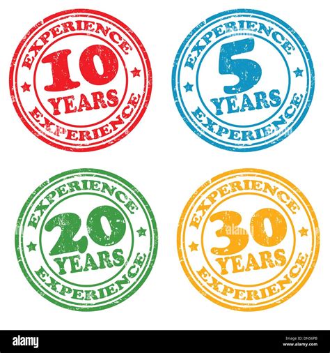 30 Years Experience Stock Vector Images Alamy