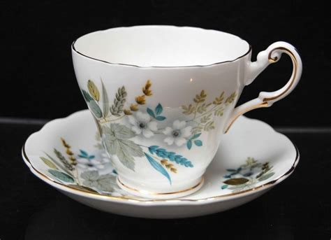 Regency English Bone China Harvest Bouquet Cup Saucer Tamarack Shack