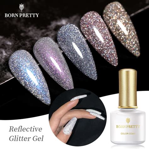 Born Pretty Esmalte De U As Con Purpurina Reflectante Auroras Gel