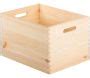 Caisse En Bois De Rangement 40 X 30 X 23 Cm