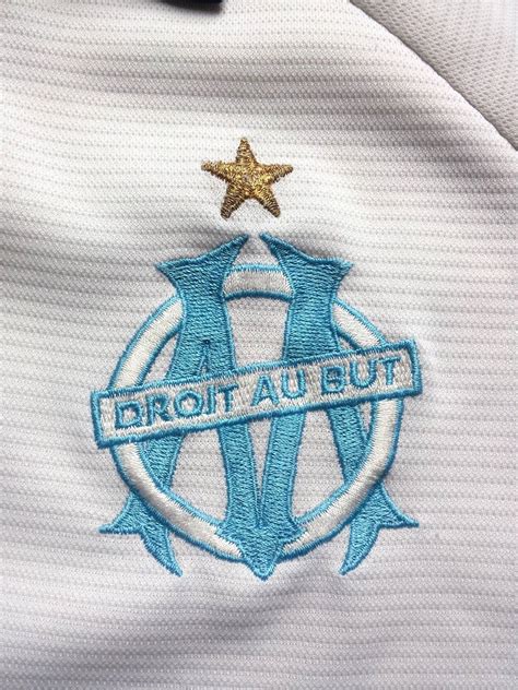 Olympique Marseille Home football shirt 1999 - 2000. Sponsored by Ericsson