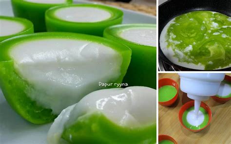 Cara Nak Buat Kuih Nona Manis Sukatan Cawan