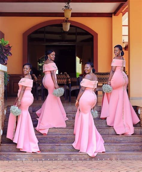 Aso Ebi Bridesmaids Styles Catalogue Of Different Designs Colors And