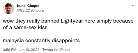 We Cannot Survive When We Have This Hatred Around Twitter Disappointed With Lightyears Ban