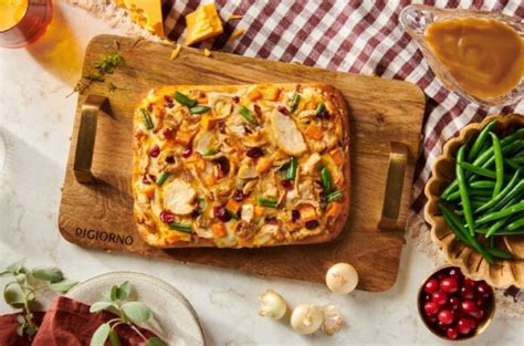 Digiorno Introduces New Detroit Style Thanksgiving Pizza The Fast