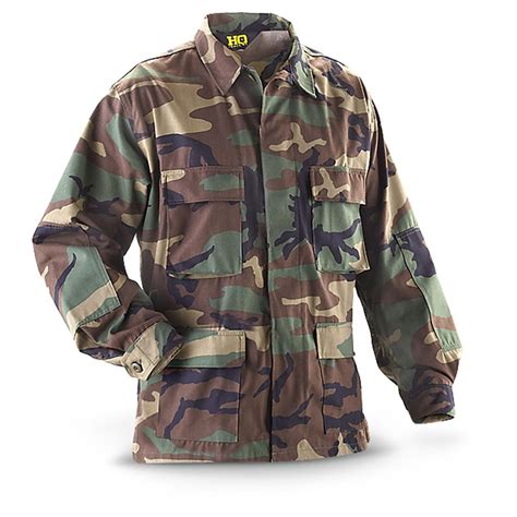 Hq Issue™ Military Style Bdu Shirt 293981 Tactical Clothing At
