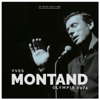 Yves Montand Bella Ciao Olympia Lyrics Musixmatch