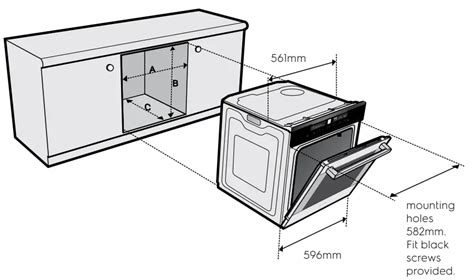 Electrolux Eve602 Built In Ovens Installation Guide