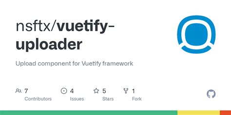 Github Nsftx Vuetify Uploader Upload Component For Vuetify Framework