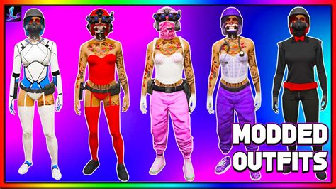 GTA 5 ONLINE HOW TO GET MULTIPLE FEMALE MODDED OUTFITS GTA 5 Clothing