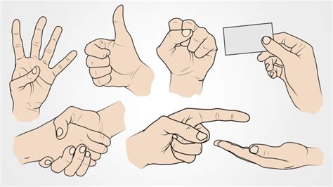 Hands For Powerpoint Shapechef