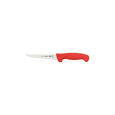 Tramontina Professional Boning Knife With Stainless Steel Blade And Red