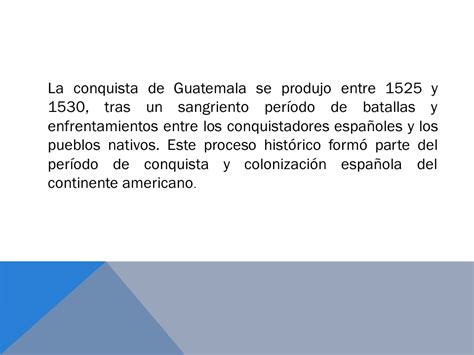 Tomi Digital Conquista De Guatemala Historia Y Consecuencias