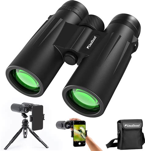 12x42 Binoculars For Adults High Powered With Upgraded Tripod And Phone Adapter