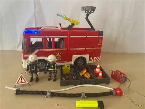 Playmobil Camion Pompier Personnage Caserne Feu V Hicule Eur