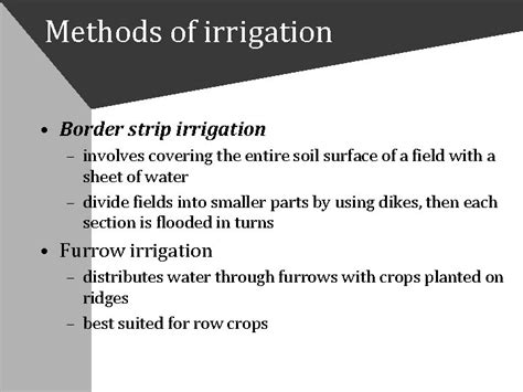 Operating Calibrating And Maintaining Irrigation Systems Lesson 4