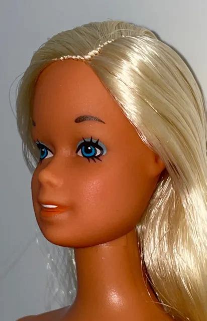 BARBIE 1975 GOLD Medal Vintage Reproduction NUDE TNT Blonde Hair Doll