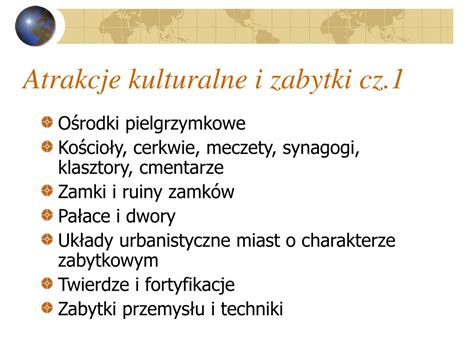 Ppt Atrakcje Turystyczne Polski Powerpoint Presentation Free