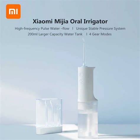 Xiaomi Mijia Portable Oral Irrigator Water Flosser Mega Phone City