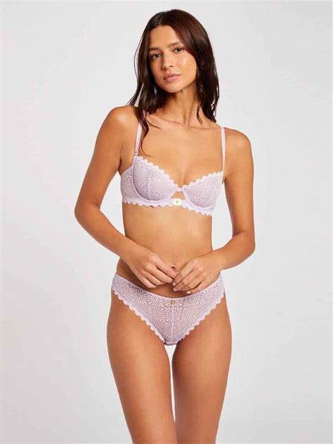Soutien Gorge Corbeille LISON Morgan Lingerie Violet Kiabi 18 60