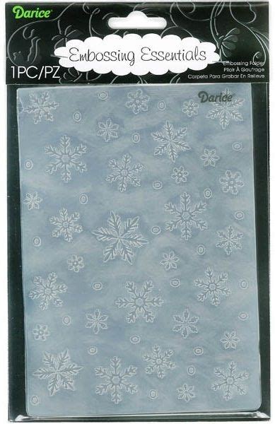 Embossing Folder Snowflake Background Cuttlebug Embossing Folders