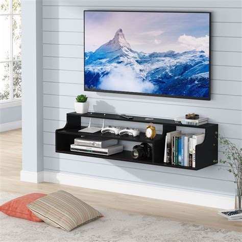 Media Units And Tv Stands Storage Living Room Furniture Tribesigns Floating Tv Console Wall