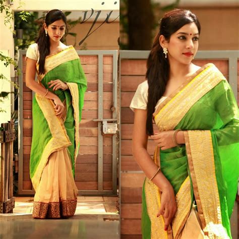 Elegant Designer Sarees By Vji South India Fashion