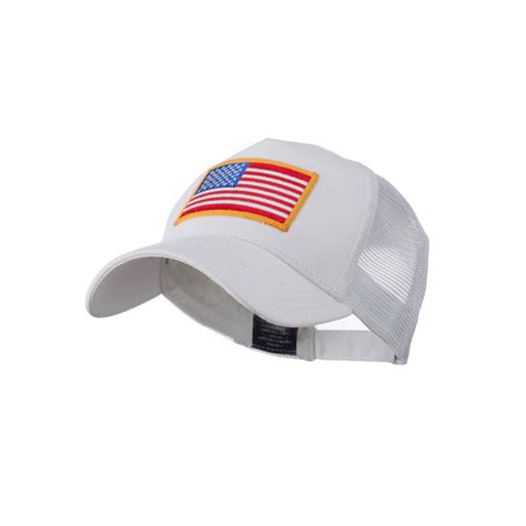 American Flag Cap White - Carolyn Parrish For Mayor