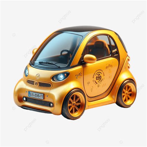 Yellow Smart Car Png Vector Psd And Clipart With Transparent